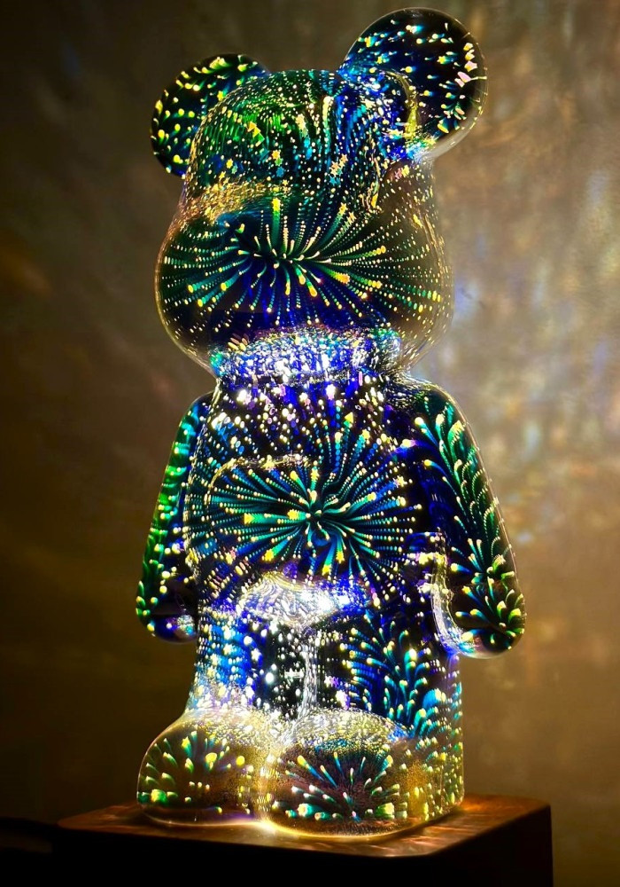 Настільний USB світильник Bear Atmosphere Lamp Fireworks