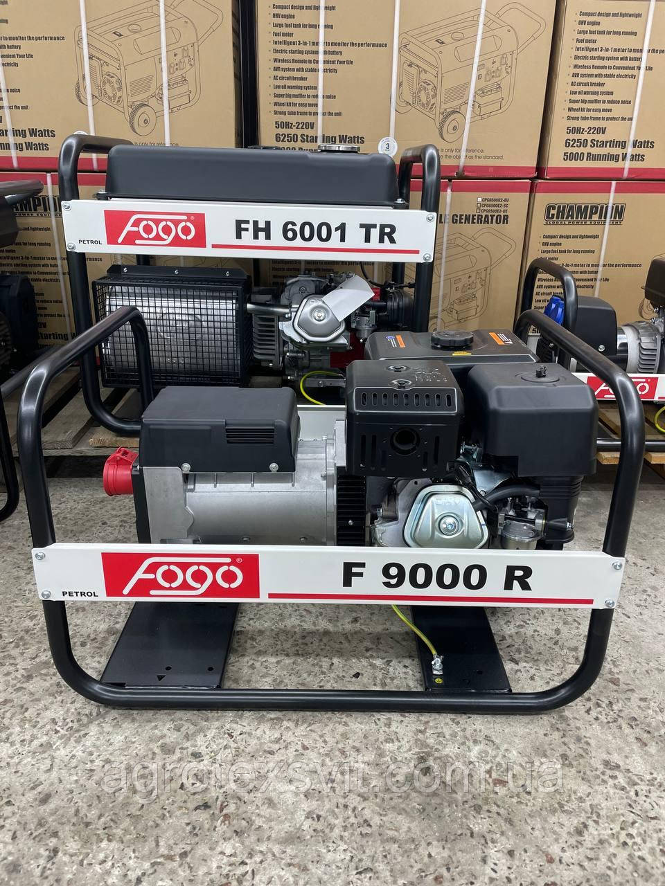 Генераторна установка Fogo F 9000R 8,3 кВА 6,2kW бензин трехфазний двигун HONDA, фото 1