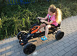 Дитячий картинг 4KiDS з педалями 5-12 років до 60 кг, фото 7