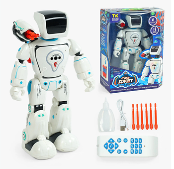 Робот Турбо Джет на радіокеруванні 54368 UK TK Group українська озвучка танцює співає каже стріляє