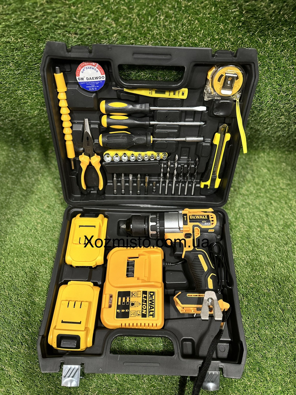 Ударний шурупокрут DeWALT DCD996P2 (48V, 6AH) Акумуляторний дриль-шурупокрут з ударом Деволт