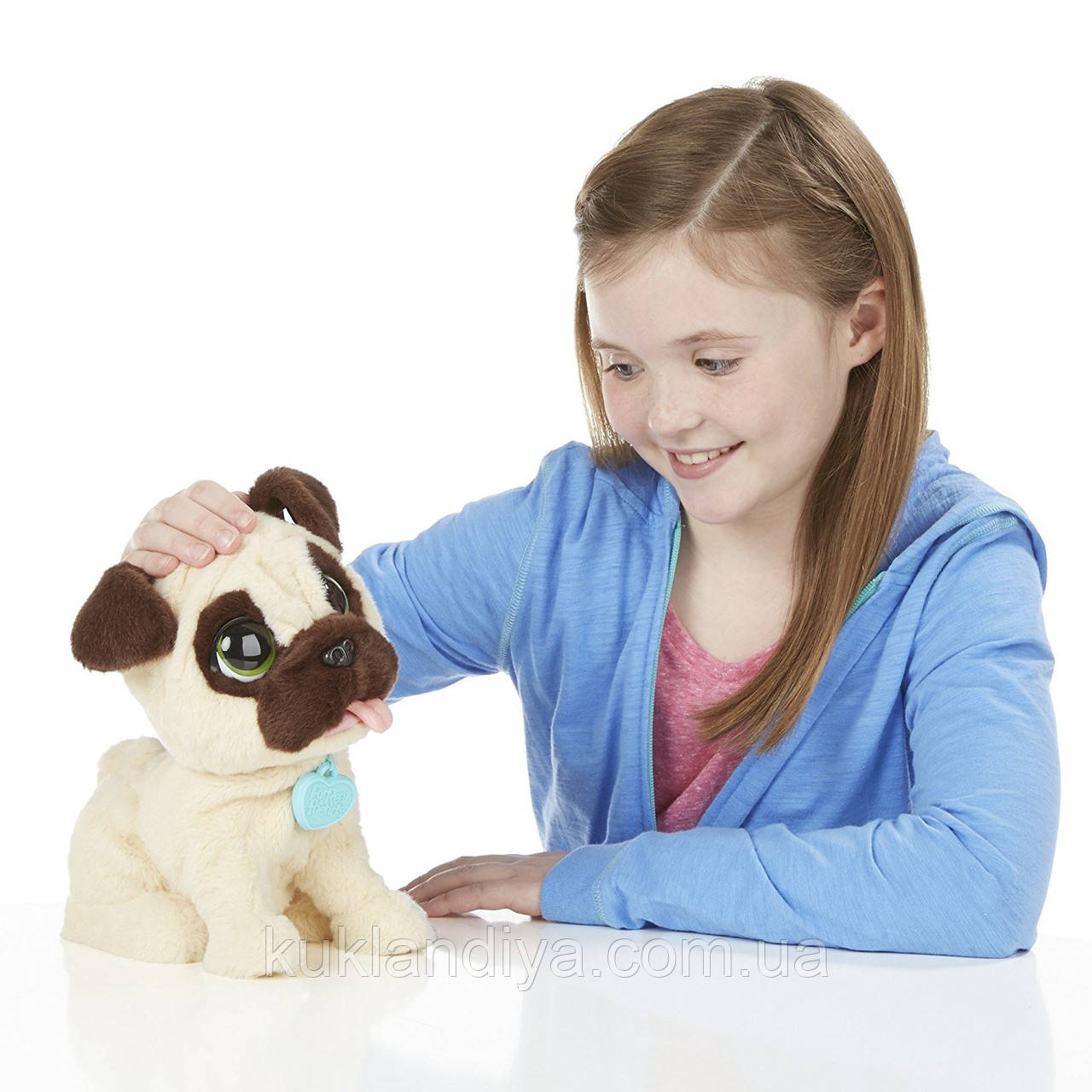 Интерактивный игривый щенок FurReal JJ, My Jumpin Pug - фото 3 - id-p525863639