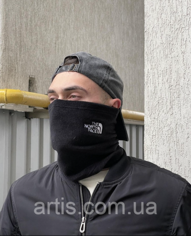Баф чорний теплий TNF