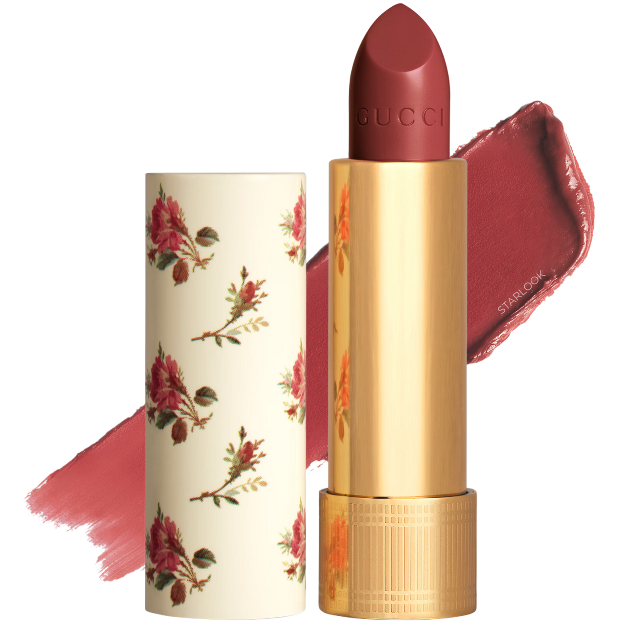 Зволожувальна помада Gucci Rouge À Lèvres Voile Lipstick 203 Mildred Rosewood 3.5 г