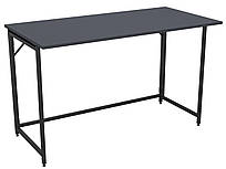 Стіл письмовий універсальний розкладний у стилі Лофт Fold FL1200 (1200х600х750Н) чорний Антрацит AMF