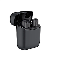 Бездротовий петличний мікрофон із зарядним кейсом для IPhone