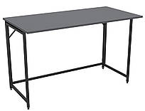 Письмовий стіл-книжка для комп'ютера, навчання та роботи Fold FL1200 (1200х600х750Н) чорний Сірий Шифер AMF