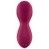 Вібратор для клітора з перловою стимуляцією Satisfyer Exciterrr Berry, 2 незалежні мотори, фото 5