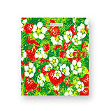 Поліетиленовий пакет з прорізною ручкою "Полуниця" розмір 45х45+3 Леомі 50 шт/уп., фото 3