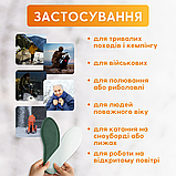 Устілки самонагрівані теплі одноразові термохімічні грілки з підігрівом розмір 35-39 ГР-УСТ5, фото 4