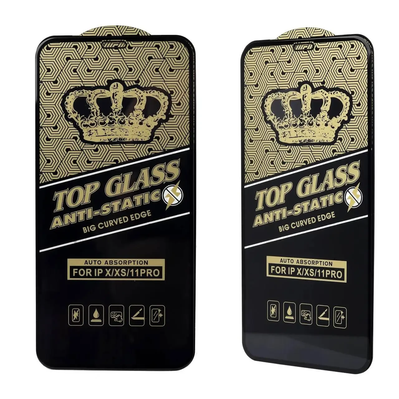 Захисне скло 9D Antistatic Glass Apple iPhone 12 Pro Max