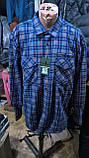 Чоловіча тепла сорочка на флісі, фото 3