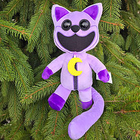 Іграшка м`яка Кет Неп Catnap Кіт Дрімот Poppy Playtime фіолетовий хагі вагі 33см Україна (00517-91)