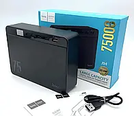 Потужний Power Bank Hoco J94 Потужність 75000mAh Black Overlord 22.5W