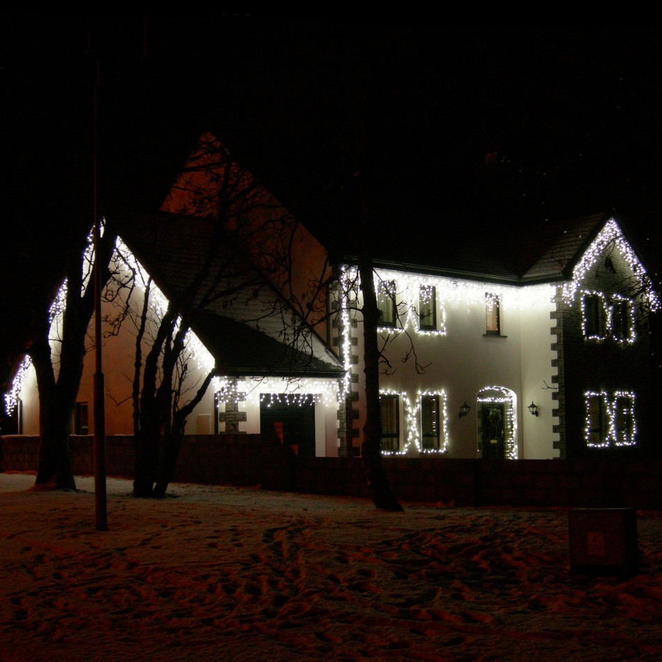 Гірлянда Бахрома Вулична 50 метрів 1200 led | IP44 | Iceclude
