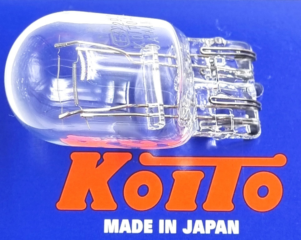 Лампочка стоп сигнала та габарита заднього ліхтаря, двонитна KOITO 1891 MS820027