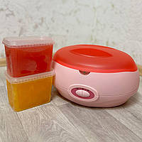 Парафінова ванна (парафінотопка) SM 507 (Рожева) + парафін 2000 мл