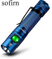 Ліхтар Sofirn SC31 Pro Blue | +АКБ 3000 мАг | 2000 LM | авіаційний алюміній | Type-C