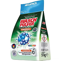 Пральний порошок WASCH PULVER UNIVERSAL 9кг/мішок без фосфатів автомат