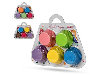 Формочки для кексів паперові Bright 125шт/уп 11см R97443 ТМ STENSON FG