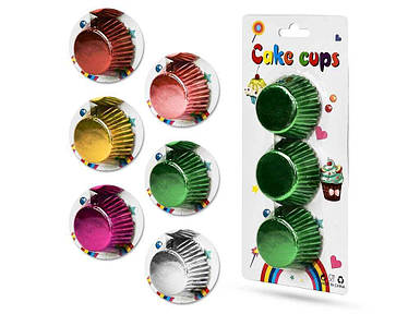 Формочки для кексів паперові Silver 75шт/уп 9см R97447-9 ТМ STENSON FG