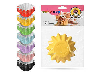 Формочки для кексів 4,5х3см паперові Orange 12шт/уп R97450 ТМ STENSON FG