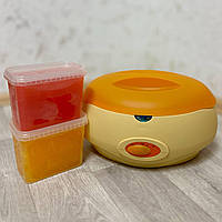 Парафінова ванна (парафінотопка) SM 507 (Помаранчева) + парафін 2000 мл