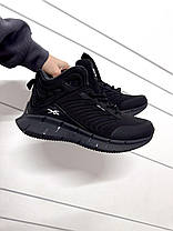 Зимові Чоловічі Кросівки Reebok Zig Kinetica Fur Waterproof Black / Рибок Зіг Кінетика Вотерпруф Чорні (Хутро), фото 4