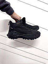Зимові Чоловічі Кросівки Reebok Zig Kinetica 2.5 Edge High / Рибок Зіг Кінетика 2.5 Едж Високі Чорні (Хутро), фото 5