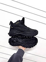 Зимові Чоловічі Кросівки Reebok Zig Kinetica 2.5 Edge High / Рибок Зіг Кінетика 2.5 Едж Високі Чорні (Хутро), фото 3