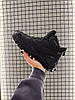 Зимові Чоловічі Кросівки Reebok Zig Kinetica 2.5 Edge High / Рибок Зіг Кінетика 2.5 Едж Високі Чорні (Хутро), фото 7