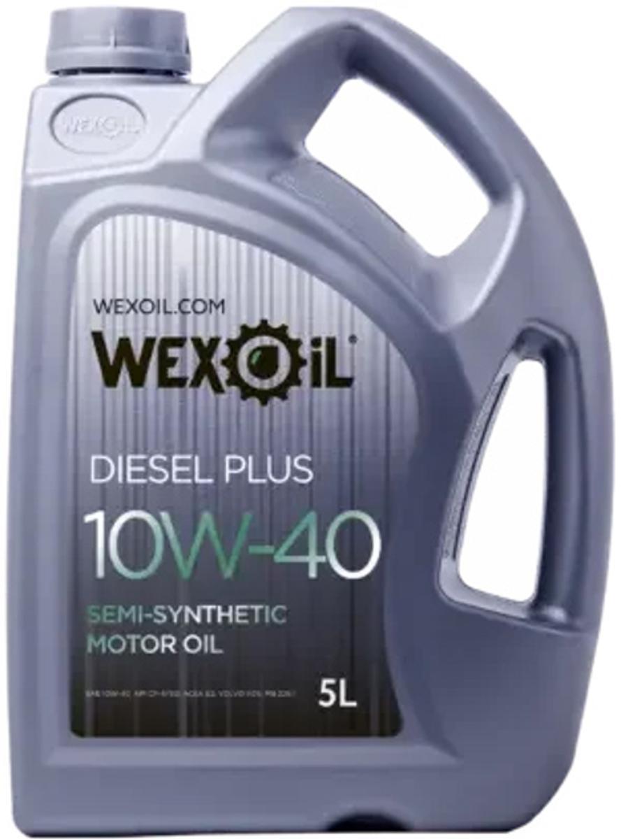 Олива моторна Wexoil Diesel Plus 10W-40 у каністрі, 5 л, фото 1
