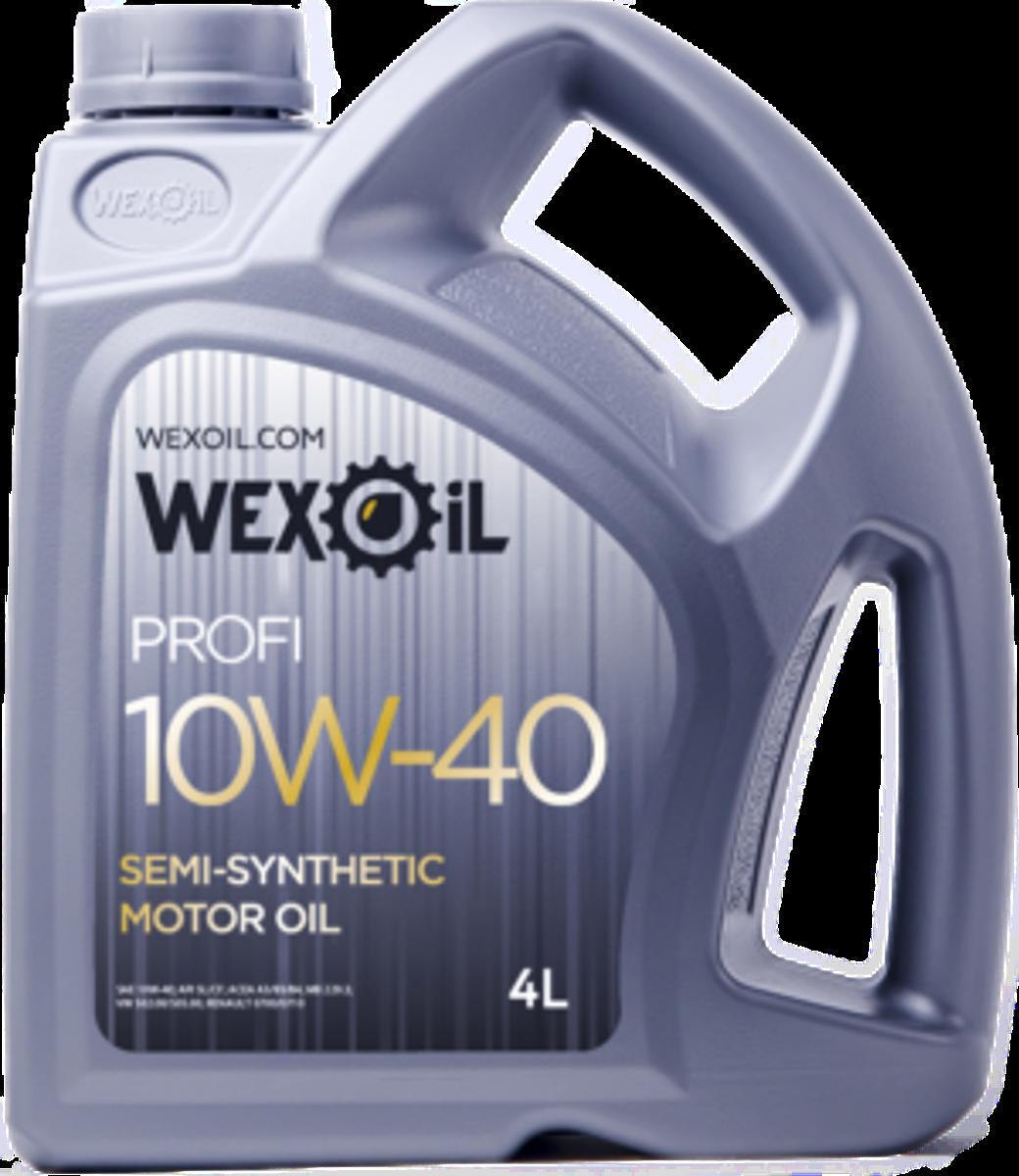 Олива моторна Wexoil Profi 10W-40 у каністрі, 4 л, фото 1