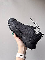Зимові Чоловічі Кросівки Reebok Zig Kinetica 2.5 Edge GTX / Рибок Зіг Кенетика 2.5 Едж ГТХ Чорні із Сірим, фото 5