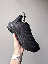 Зимові Чоловічі Кросівки Reebok Zig Kinetica 2.5 Edge GTX / Рибок Зіг Кенетика 2.5 Едж ГТХ Чорні із Сірим, фото 3