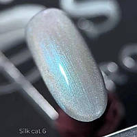 Гель лак для нігтів Saga Silk Cat "Котяче Око" №06 10 мл