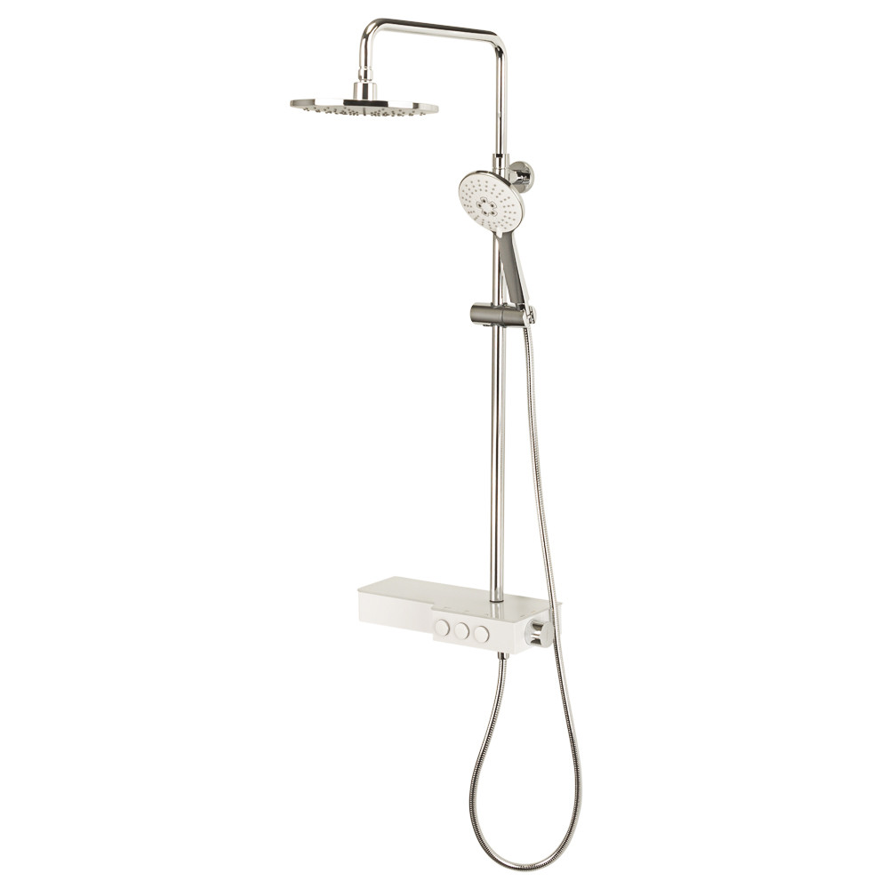 Душова система Fiastra з кнопковим перемиканням і картриджним змішувачем CORSO (9658400)