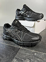 Зимові Чоловічі Кросівки Asics Gel-Kahana 8 Thinsulate Black / Асікс Гел-Кахана 8 Тинсулейт Чорні з Сірим, фото 3