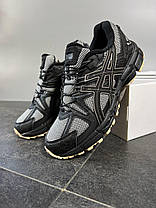 Зимові Чоловічі Кросівки Asics Gel-Kahana 8 Thinsulate Grey / Асікс Гел-Кахана 8 Тинсулейт Сірі з Чорним, фото 4