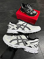 Зимові Чоловічі Кросівки Asics Gel-Kahana 8 Thinsulate White / Асікс Гел-Кахана 8 Тинсулейт Білі з Чорним, фото 4