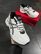 Зимові Чоловічі Кросівки Asics Gel-Kahana 8 Thinsulate White / Асікс Гел-Кахана 8 Тинсулейт Білі з Чорним, фото 6