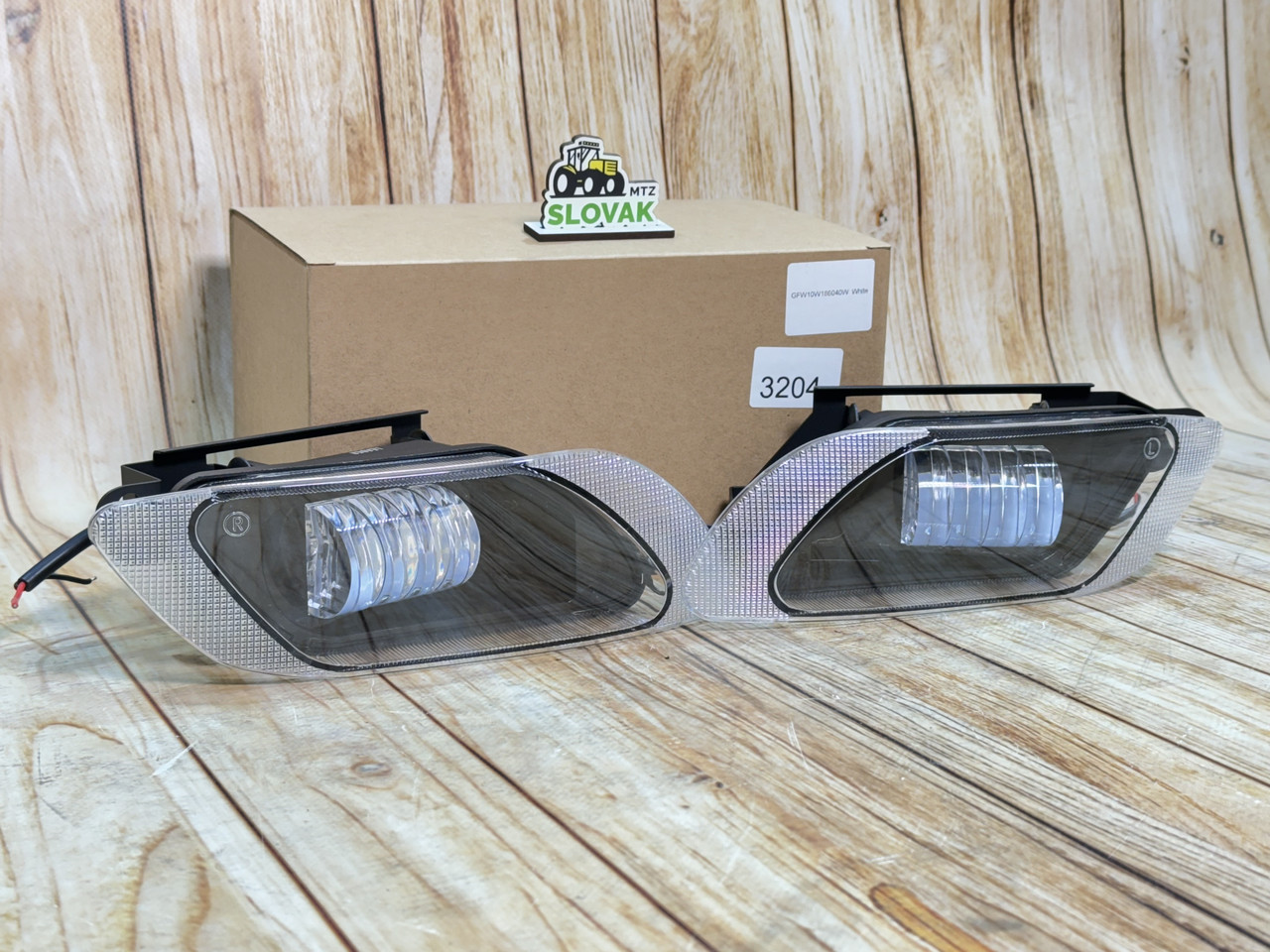 Додаткова світлодіодна фара LED 60Вт DAEWOO NEXIA 45W (к-т 2шт) GFW 10W, фото 1