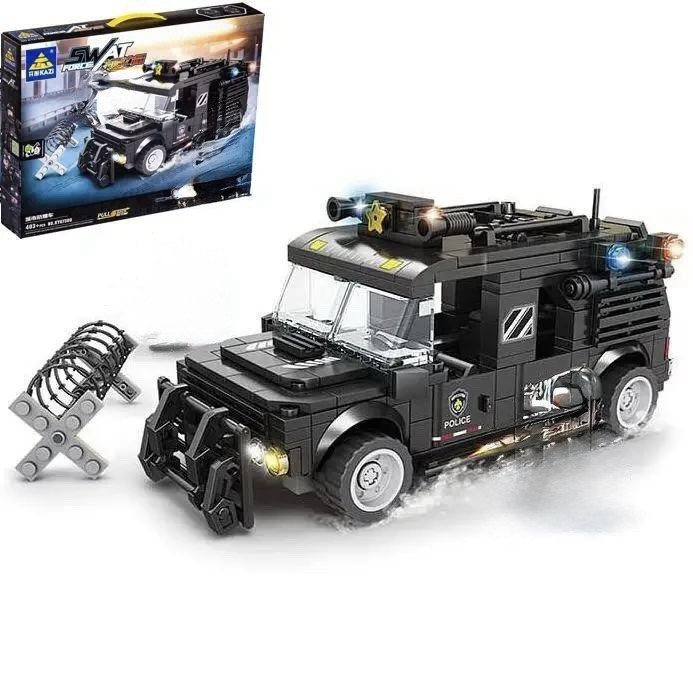 Конструктор "Поліцейська машина" SWAT (403 деталі) арт. 67300, фото 1