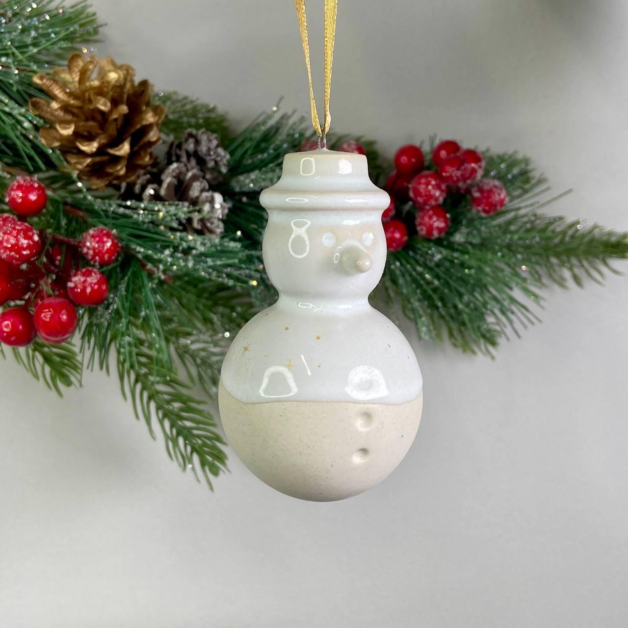 Ялинкова іграшка Villeroy & Boch Winter Glow 4,5х8 см