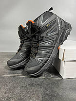 Зимові Чоловічі Кросівки Salomon Speed Cross Pro Grey / Саломон Спід Крос Про Сірі (Хутро), фото 5