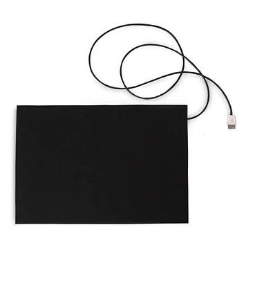 Грілка переносна від Power Bank ТРІО 05002 5В, 20х30 см, чорна, фото 1