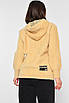 Худі жіноче альпака темно-бежевого кольору р.46-48 188956T Безкоштовна доставка, фото 3