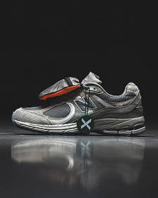 Чоловічі Кросівки New Balance 2002R Grey Pouch / Нью Беланс 2002Р Пауч Сірі
