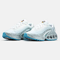 Жіночі Кросівки Nike Air Max DN Safari White Grey Blue / Найк Аїр Макс ДН Сафарі Білі з Сірим та Блакитним, фото 5