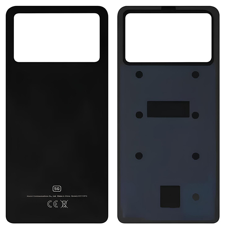 Задня кришка Xiaomi Poco X4 Pro 5G black (Original PRC)